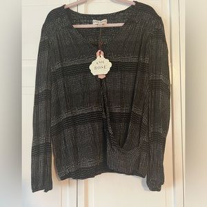 Knox Rose front cross lightweight blouse size XXL